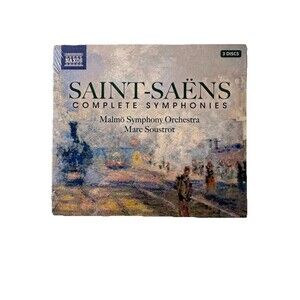 Saint-Saëns Complete Symphonies 3CD Set Malmo Orchestra Marc Soustrot Sealed